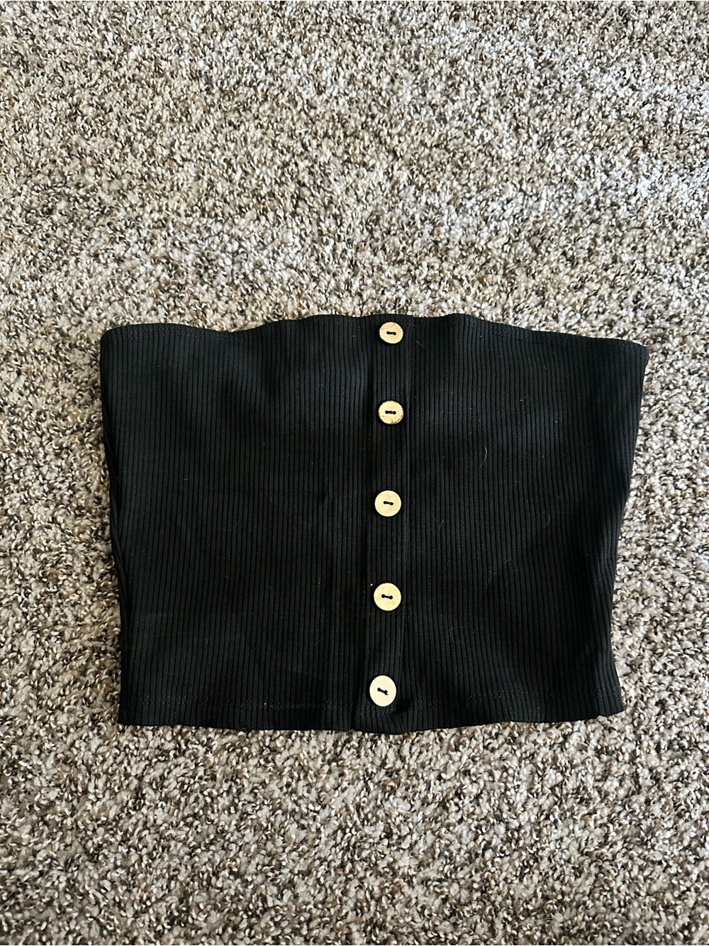 black tube top